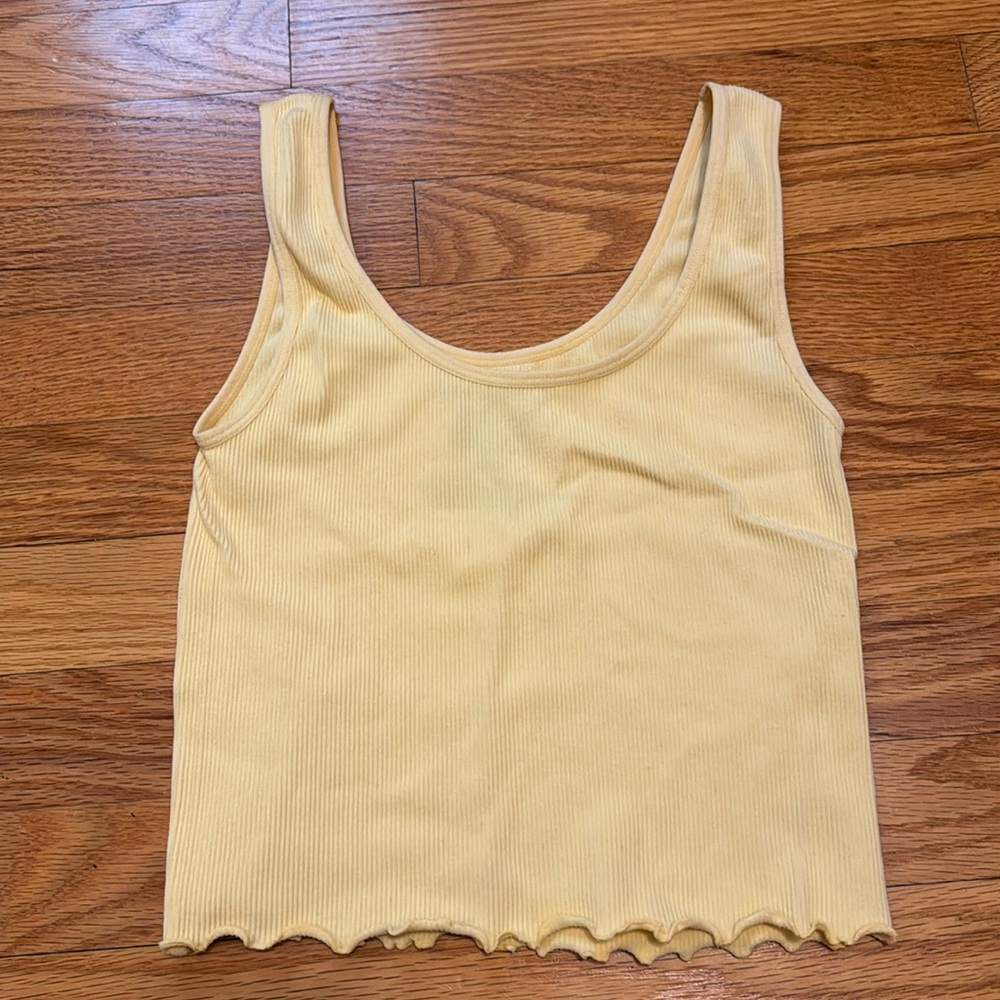 Yellow Tank Top